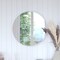 Flash Furniture 24" Round Silver Metal Framed Accent Wall Mirror HFKHD-4GD-CRE8-002315-GG - alternate 5